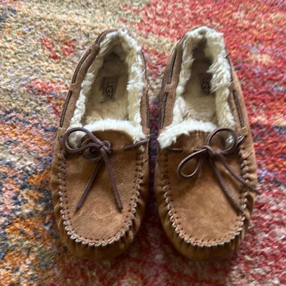 Uggs moccasins. Size 8